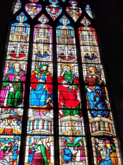 Les vitraux d’Arnaud de Moles