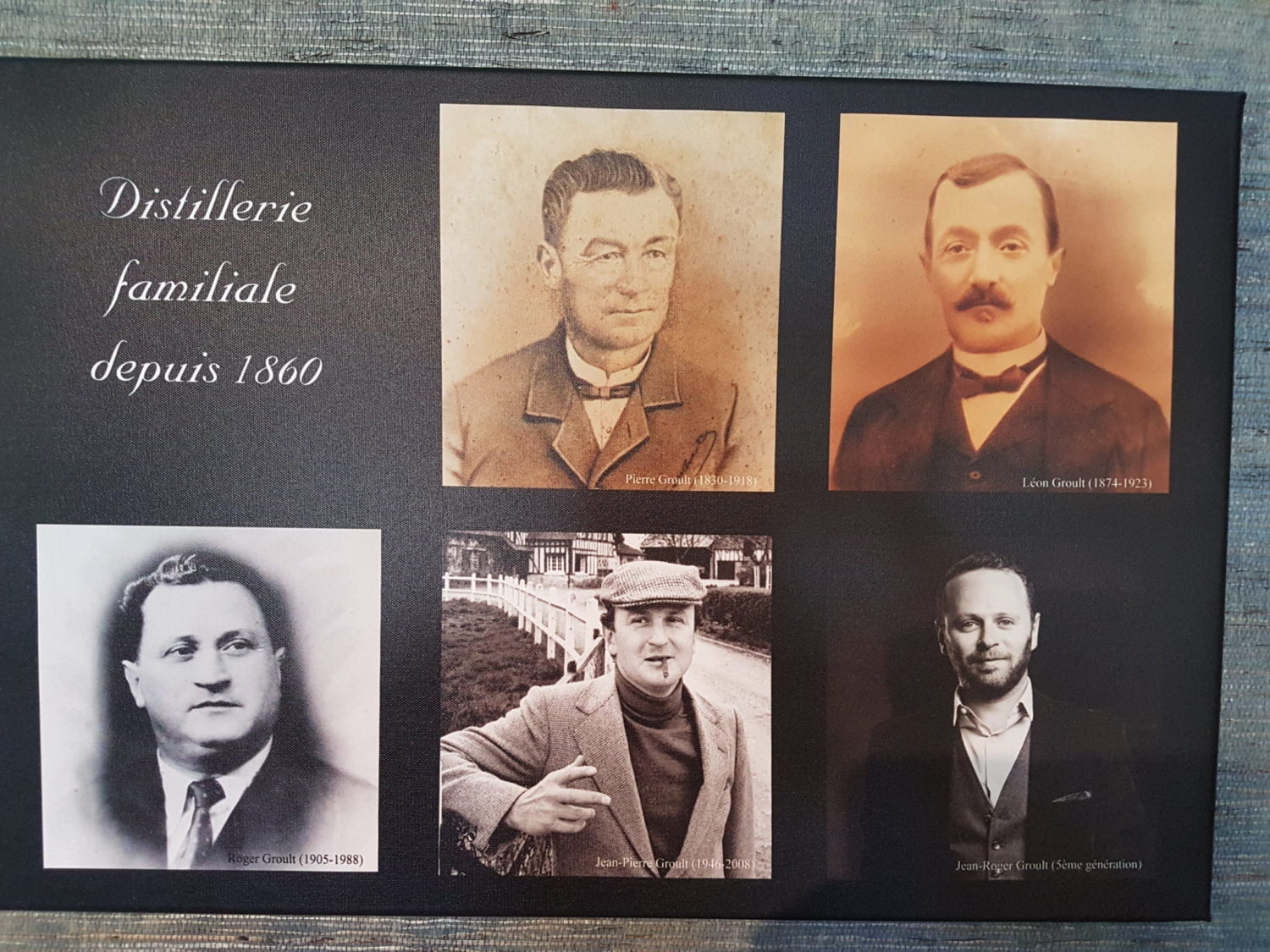 cinq générations de producteurs de Calvados