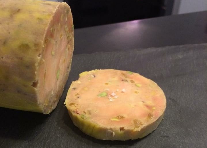 Foie gras façon nougat du chef Pierre Lambert à Courbevoie