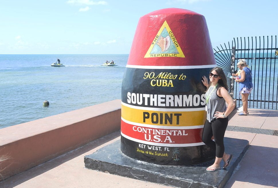 Le point le plus méridional des Etats-Unis se trouve à Key West