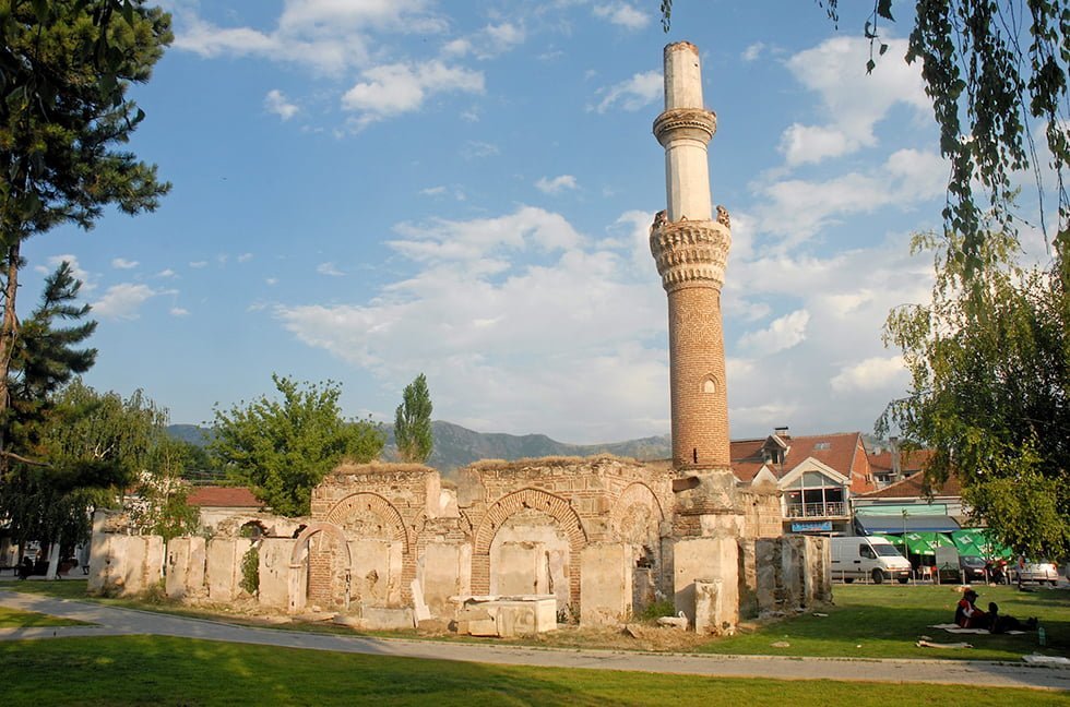 Ancienne mosquée en centre ville à Prilep.