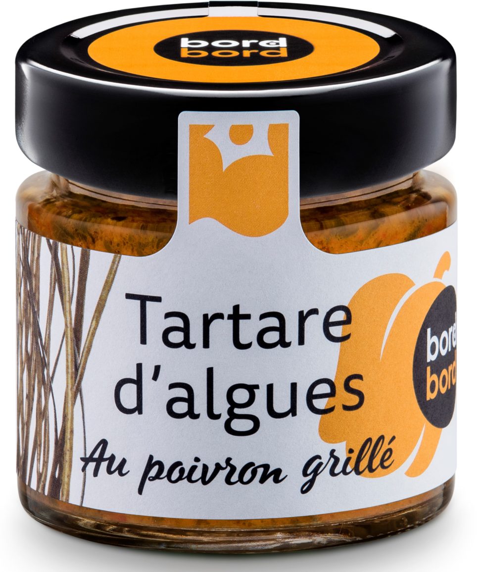 Le Tartare d’algues est un best seller de la gamme Bord à Bord qui depuis 1996 invente un avenir culinaire aux algues bretonnes