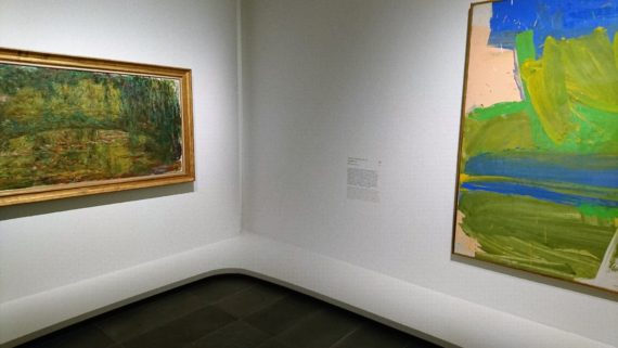 Monet face à de Kooning.
