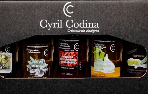 Cyril Codina transforme des crus de vinaigres en de véritables surprises gustatives