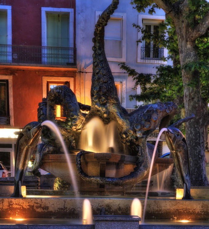 La statue du poulpe