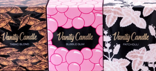 Les parfums acidulés des bougies végétales Vanity Candle