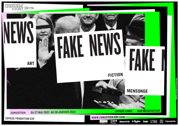 Exposition : Fake News - Art, Fiction, Mensonge (Fondation EDF)
