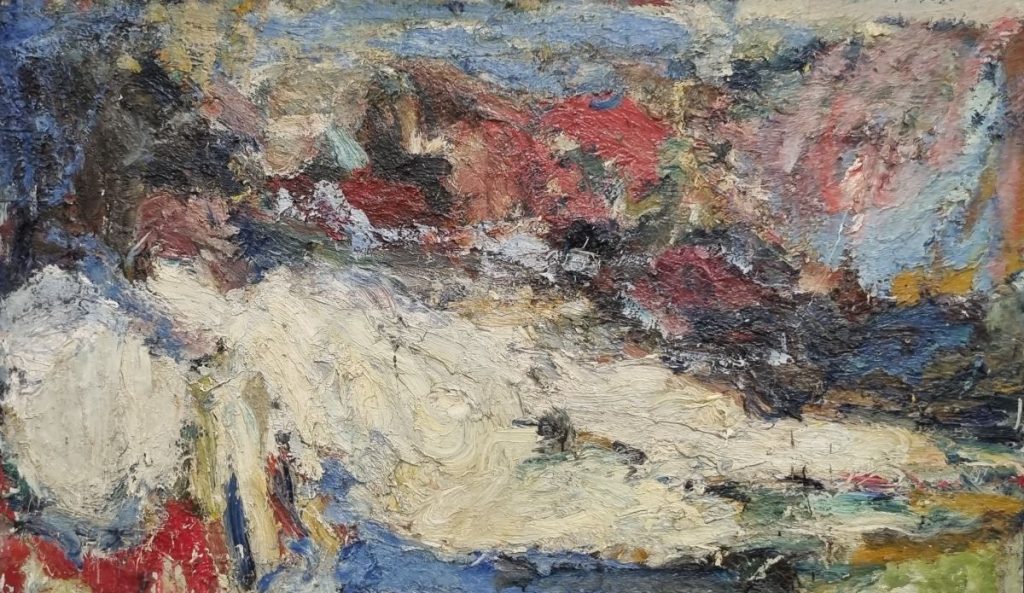 Eugène Leroy, Peindre - A contre jour (MAM Paris – MUBa Tourcoing)