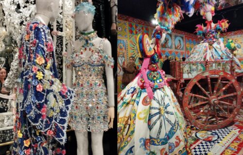 Du Cœur à la Main, Dolce & Gabbana (Grand Palais), l'exubérance de la Dolce Vita